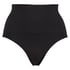Slip gainant taille haute, Noir