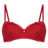 Soutien-gorge à armatures préformé Marine, Rouge