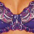 Soutien-gorge &agrave; armatures non-pr&eacute;form&eacute; Diva, Violet