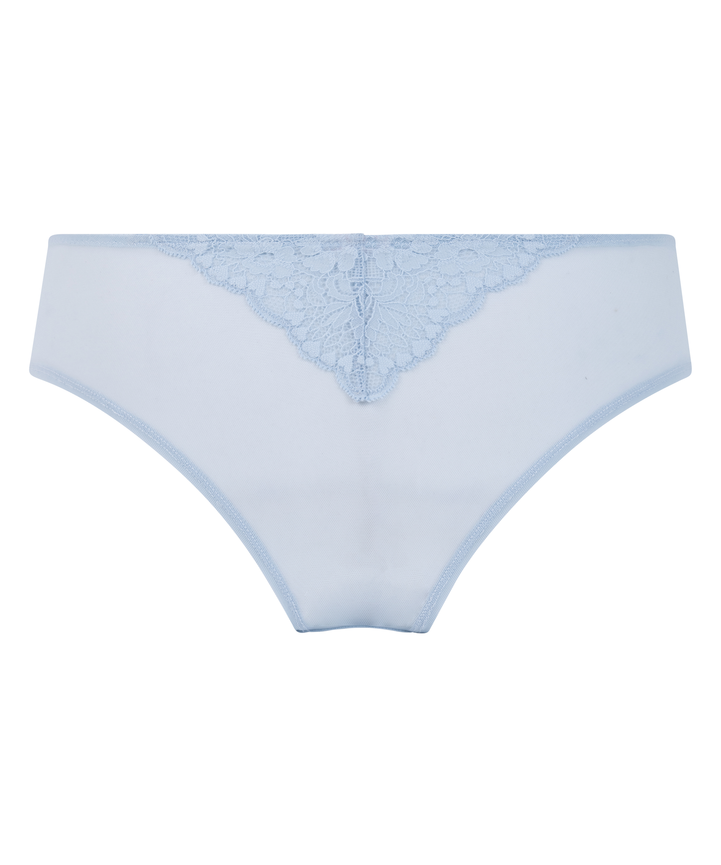 Slip brésilien Cherry, Bleu, main
