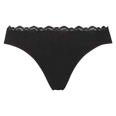 String coton, Noir