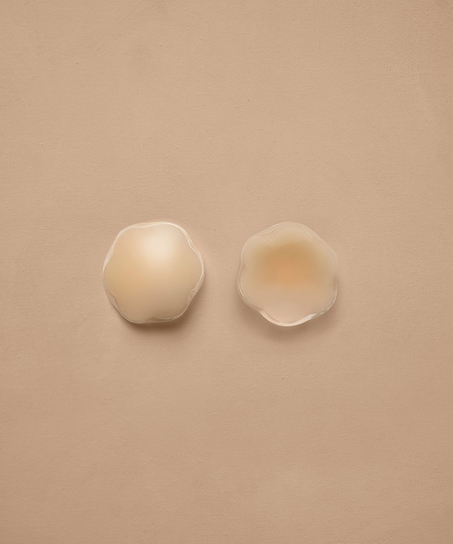 Silicon nipple covers, Blanc