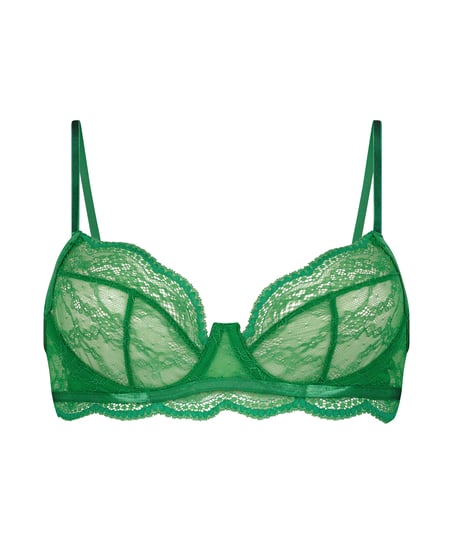Soutien-gorge non-rembourré à armatures Isabelle, Vert