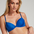 Soutien-gorge à armatures préformé Plunge, Bleu