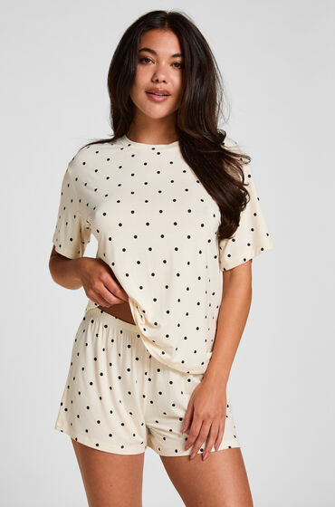 Hunkemöller Ensemble Pyjama Loose Blanc