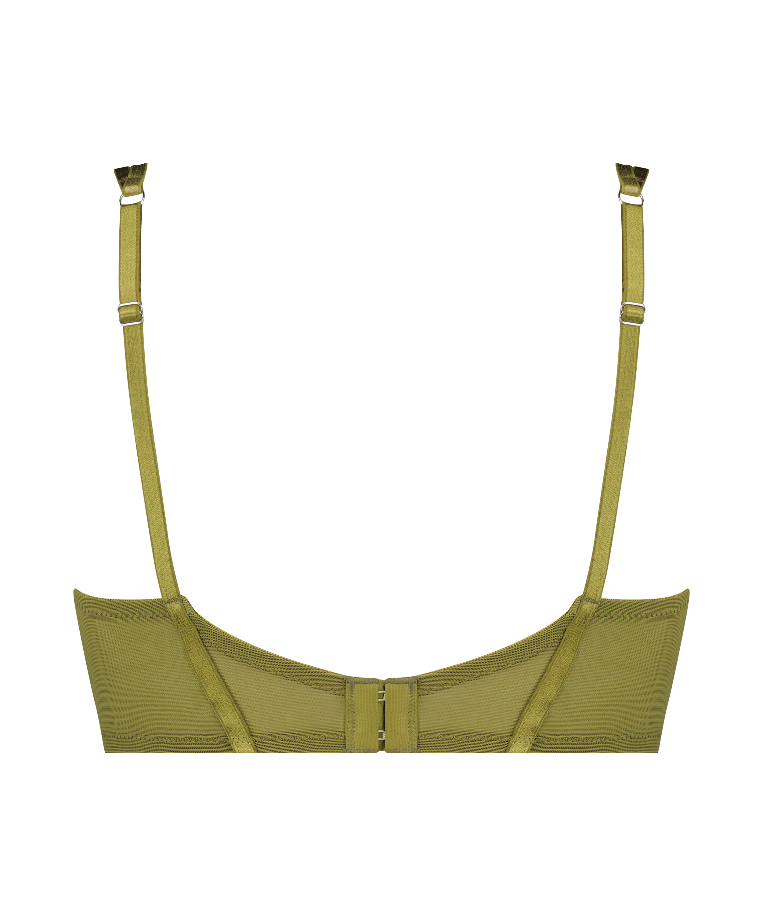 Soutien-gorge &agrave; armatures pr&eacute;form&eacute; longline Amelie, Vert, main