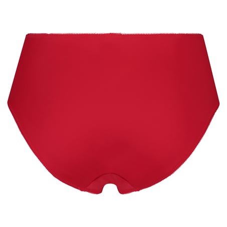 Slip taille haute Diva, Rouge