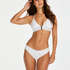 String invisible en coton, Blanc