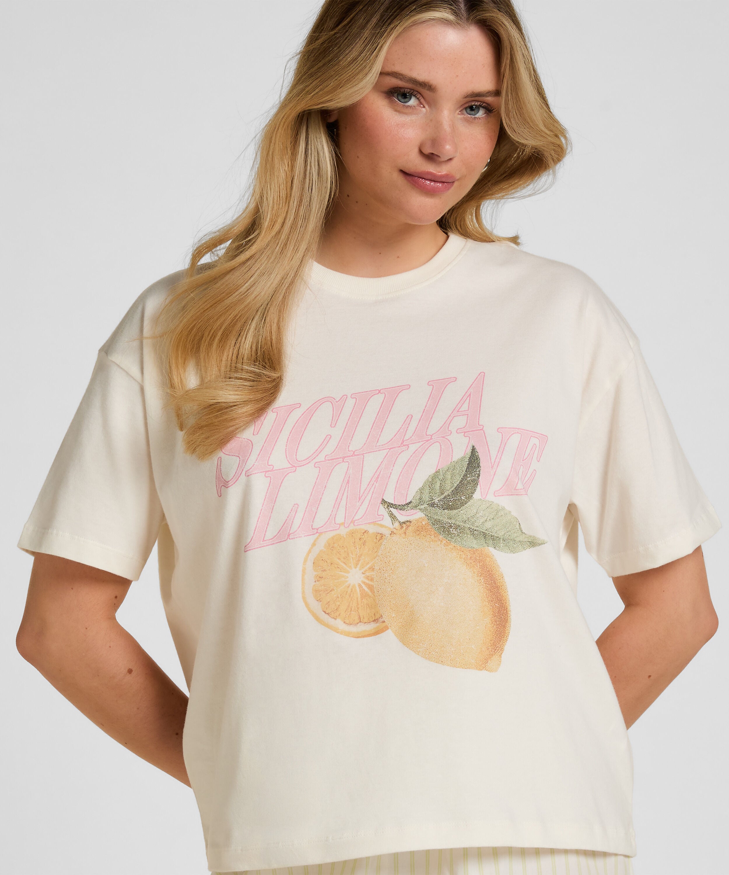 T-shirt avec Imprimé, Blanc T-shirt avec Imprimé, Blanc