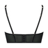 Soutien-gorge &agrave; armatures pr&eacute;form&eacute; longline Helena, Noir