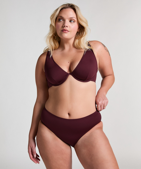 Bas de bikini en néoprène Rio, Violet