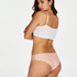 Slip brésilien Invisible Dentelle, Rose
