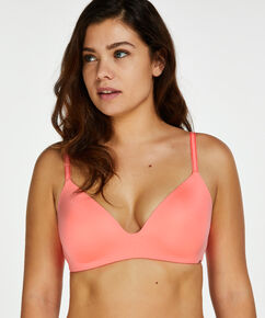 Soutien-gorge pr&eacute;form&eacute; sans armatures Mona, Rose