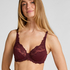 Soutien-gorge à armatures non-préformé Diva, Rouge