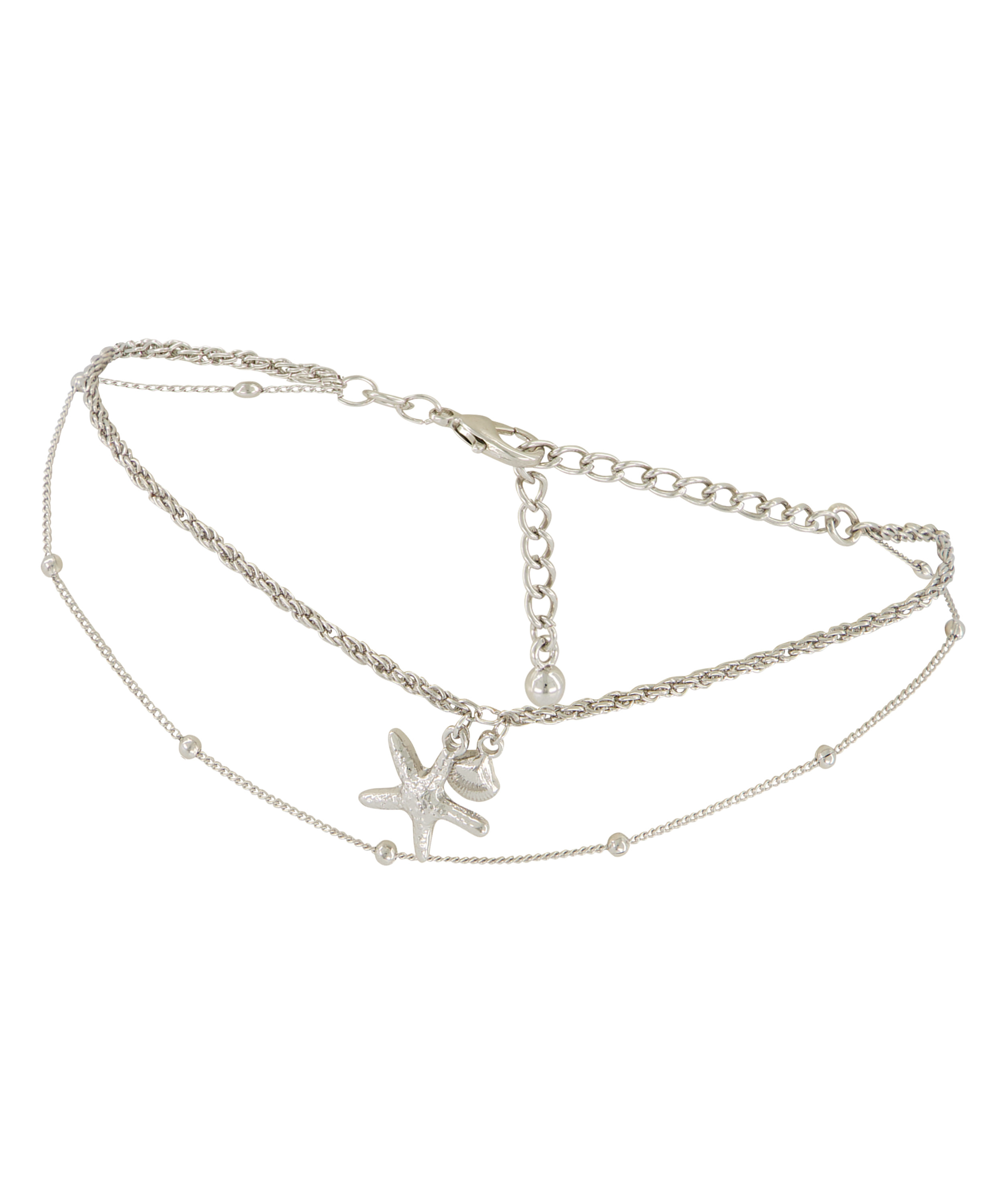 Chaîne de cheville, Gris, main