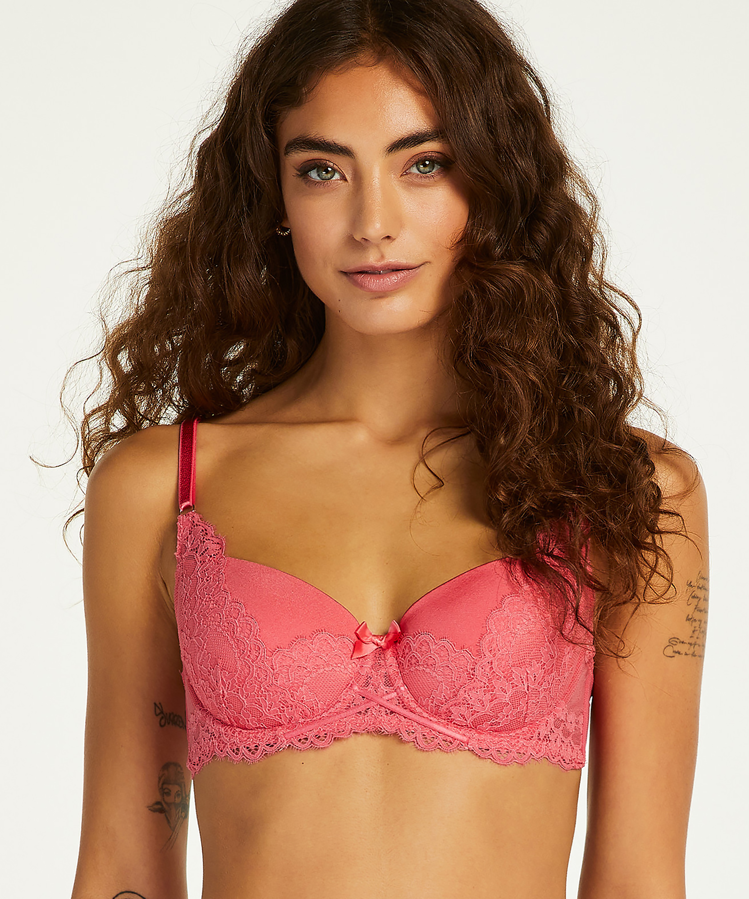 Soutien-gorge à armatures préformé Claire, Rose, main