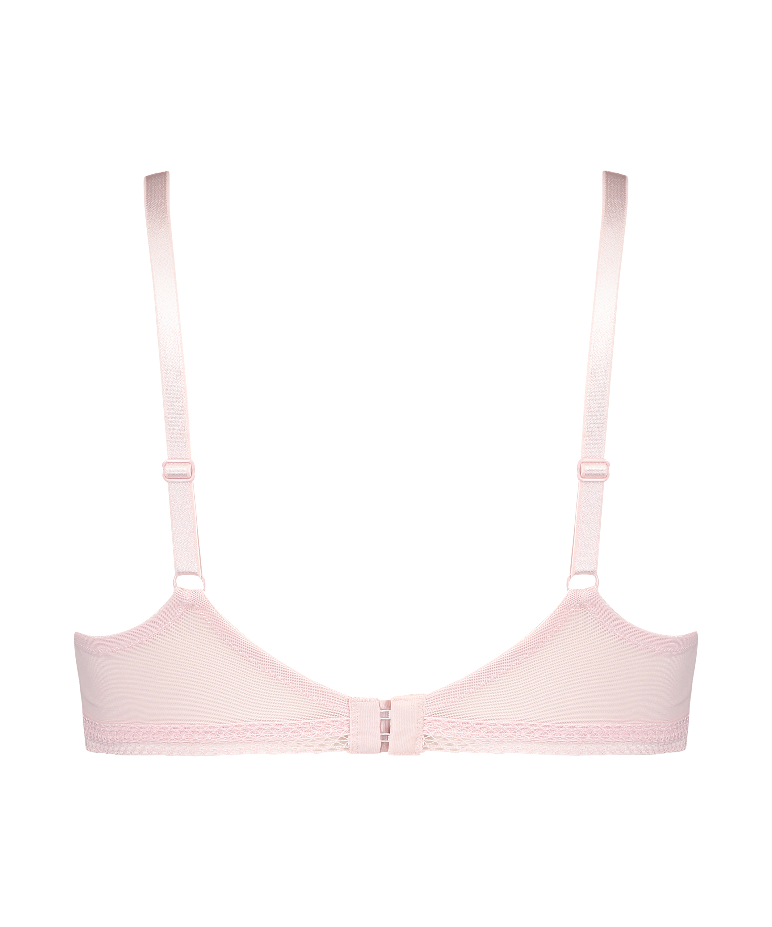 Soutien-gorge push-up rembourré sans armatures Bessie, Rose, main