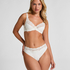 Slip taille haute Diva, Blanc