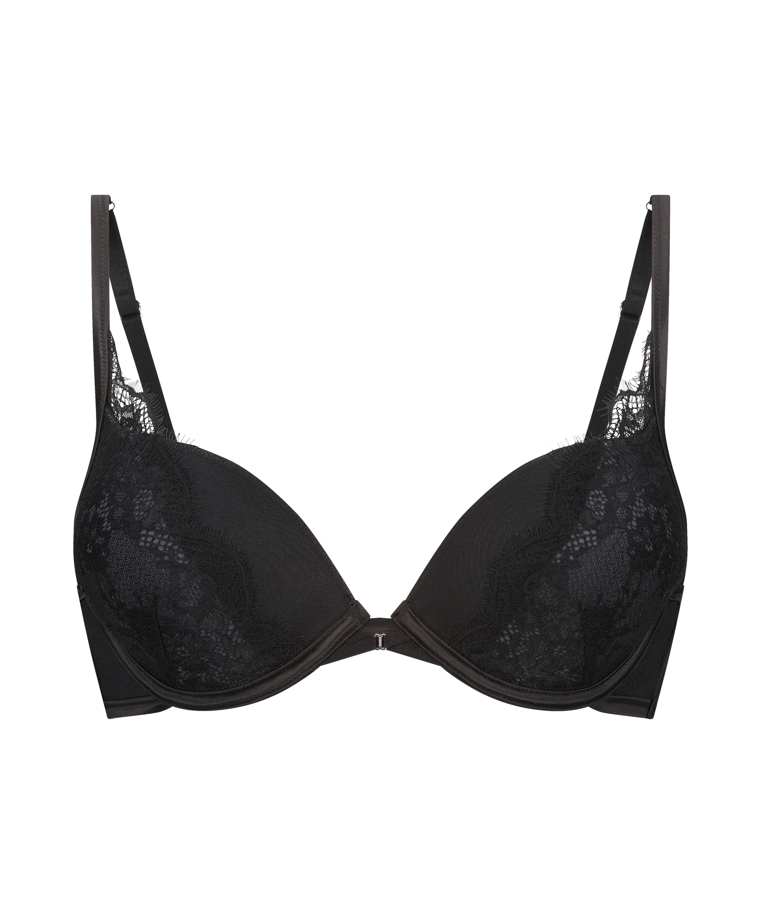 Soutien-gorge à armatures rembourrage maximiseur Elissa, Noir, main