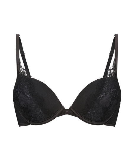 Soutien-gorge à armatures rembourrage maximiseur Elissa, Noir