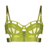 Soutien-gorge à armatures non-préformé longline Sable, Vert