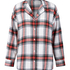 Haut de Pyjama Flanel, Blanc