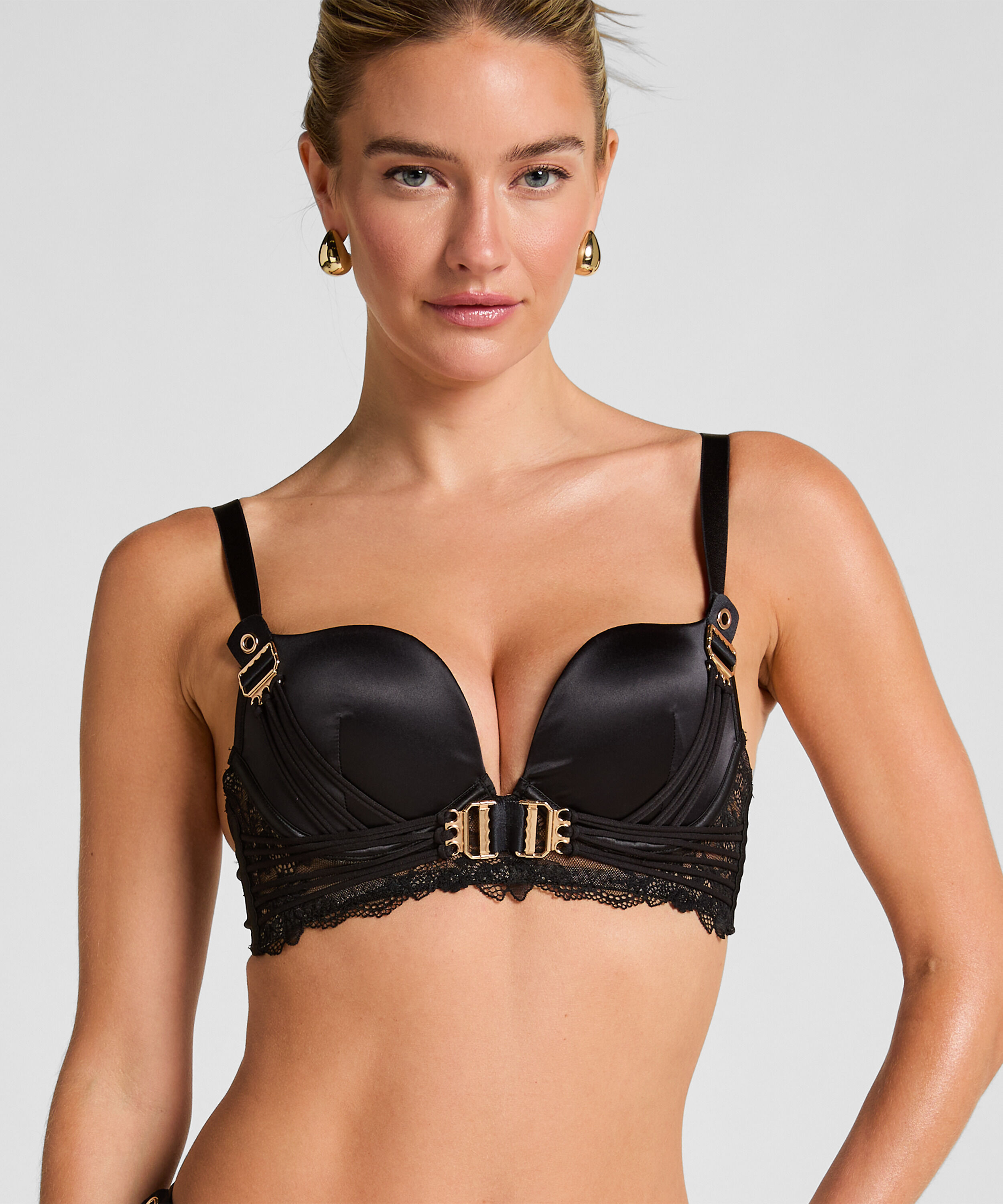 Soutien-gorge à armatures longline push-up préformé Avela