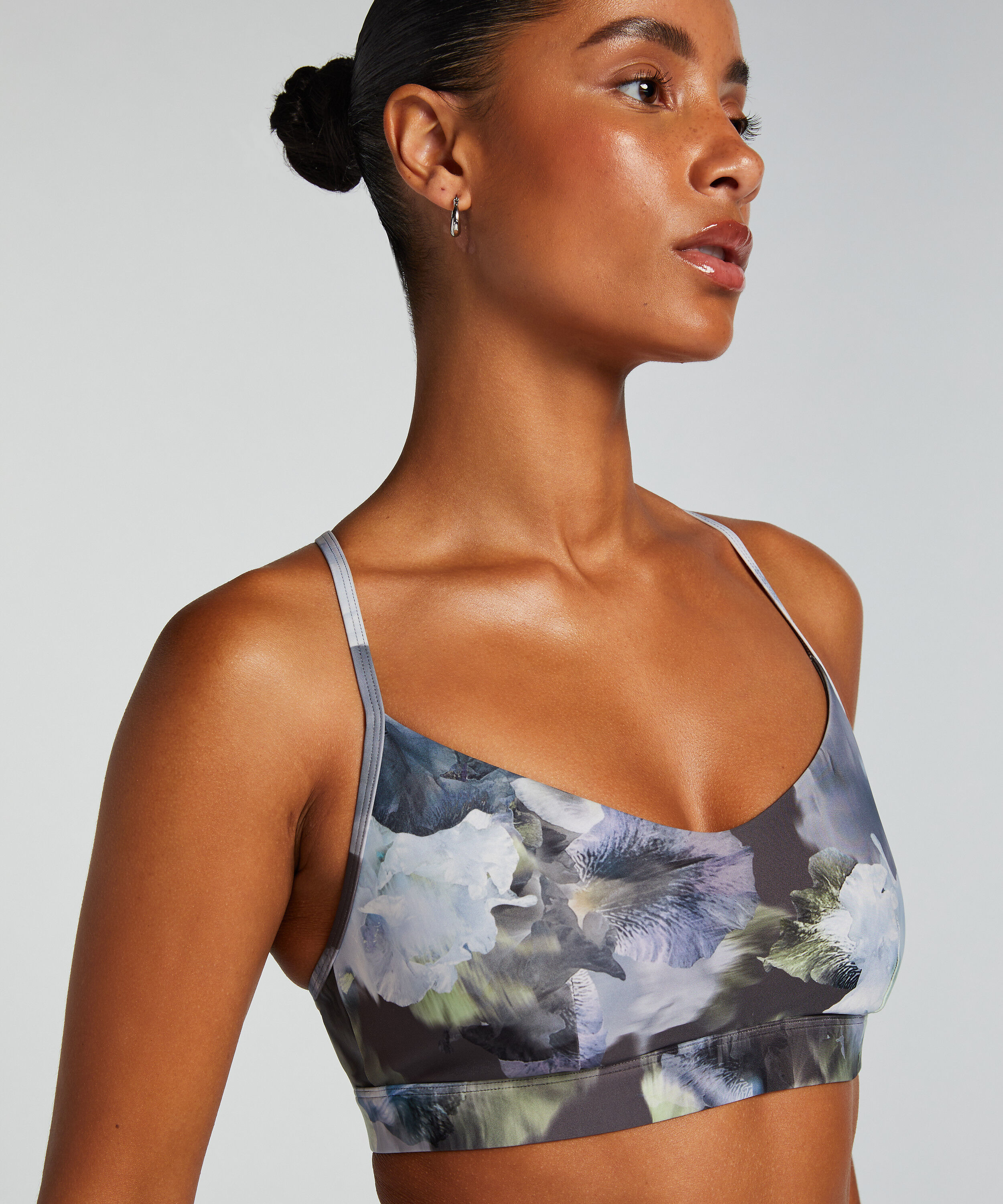 HKMX Brassière de sport de niveau 1, Gris HKMX Brassière de sport de niveau 1, Gris