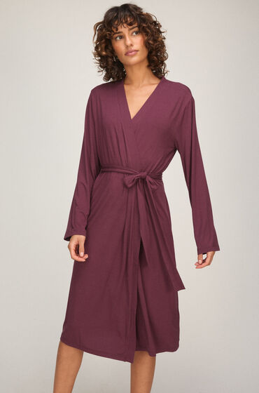 Hunkemöller Robe Longue Essential Violet Hunkemöller Robe Longue Essential Violet