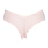 Slip br&eacute;silien V-shape Mesh, Rose