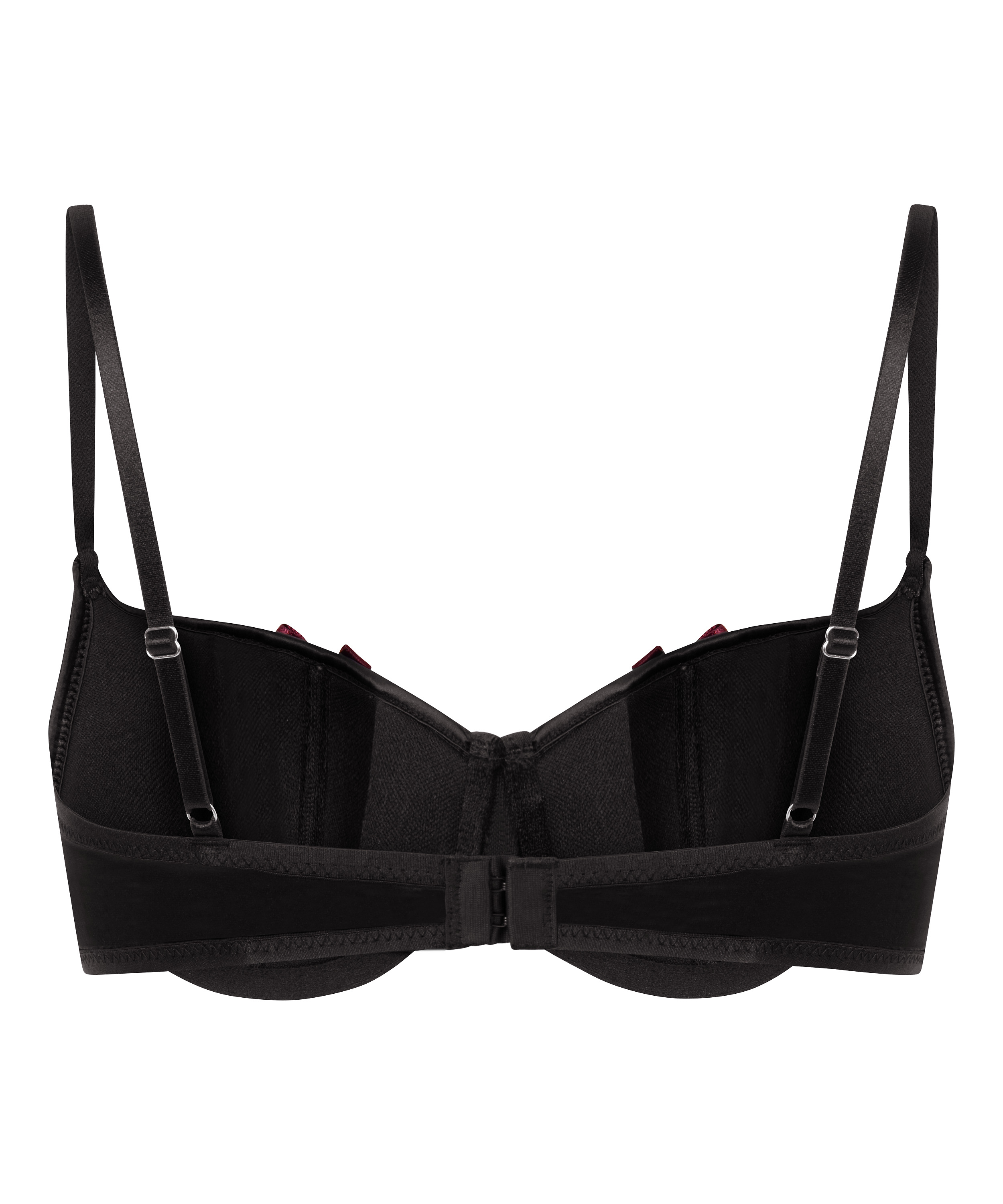 Soutien-gorge à armatures rembourré Ambra, Noir, main