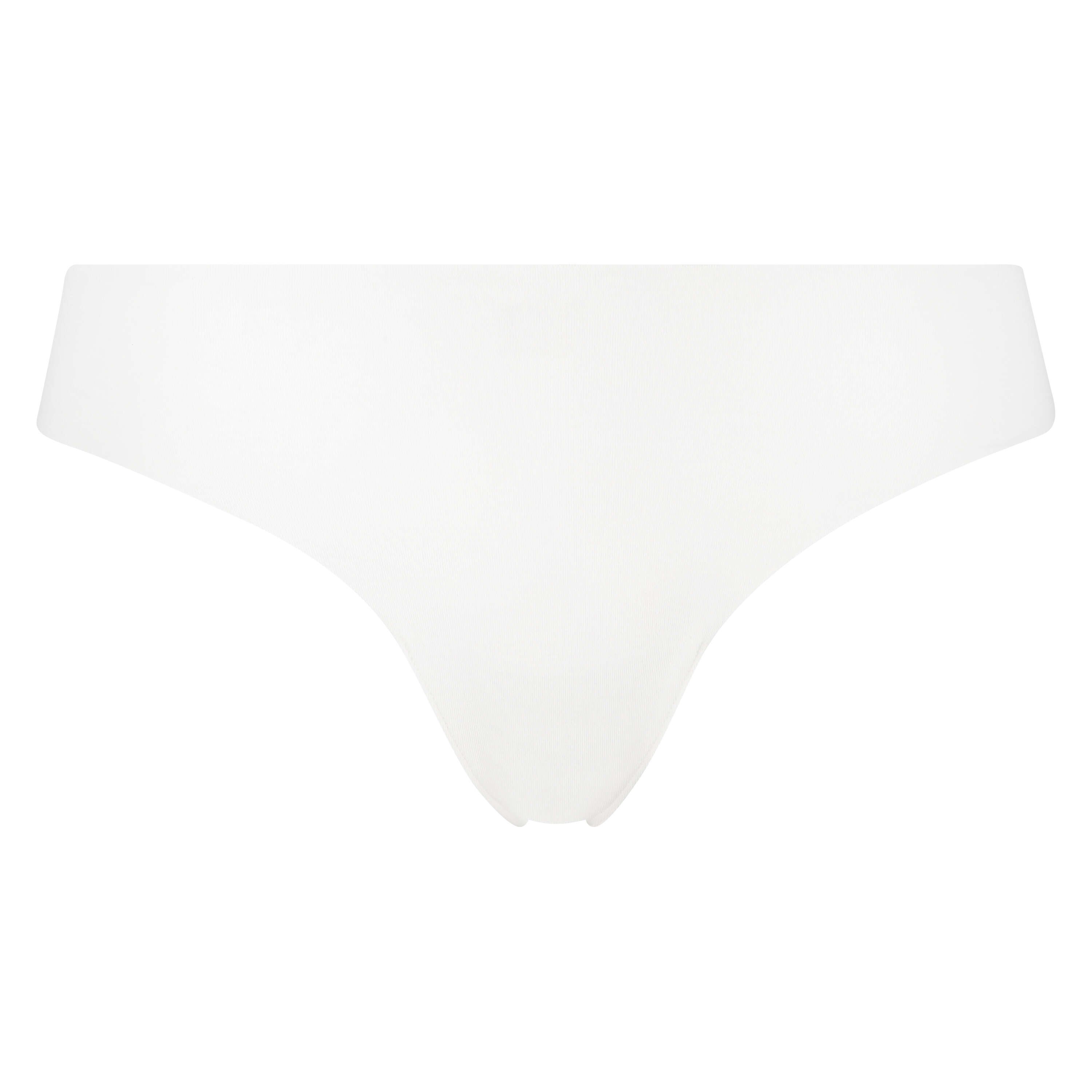 String invisible en coton, Blanc, main