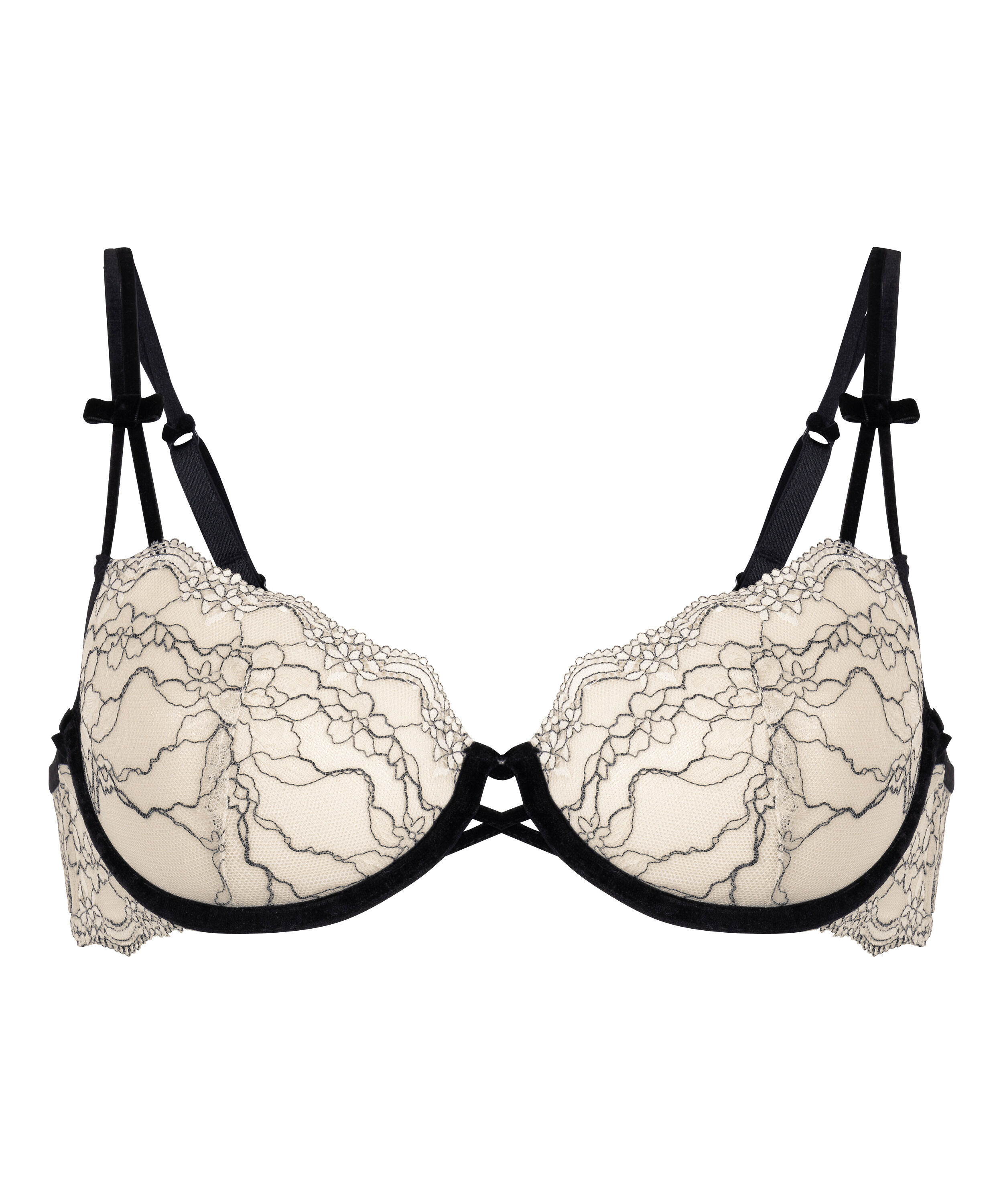Soutien-gorge &agrave; armatures pr&eacute;form&eacute; Agnes, Blanc