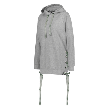 Sweat HKMX lacé, Gris
