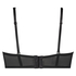 Soutien-gorge bustier à armatures préformé Donatella, Noir