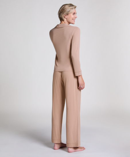 Pantalon côtelé Essential, Beige
