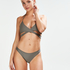 Top de bikini Triangle Tribe, Vert