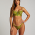 Soutien-gorge à armatures non-préformé longline Sable, Vert
