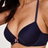 Soutien-gorge &agrave; armatures pr&eacute;form&eacute; Plunge, Bleu