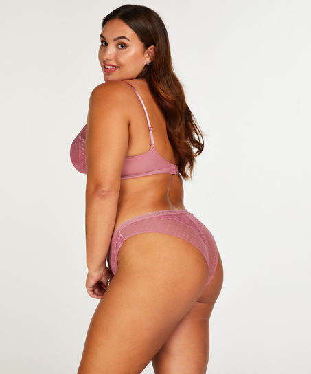 Soutien-gorge préformé sans armature Bessie Pink Ribbon, Rose