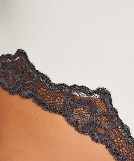 Boxer Secret lace, Blanc
