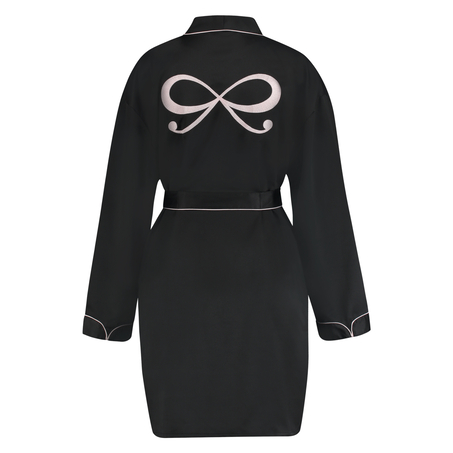 Kimono Satin, Noir