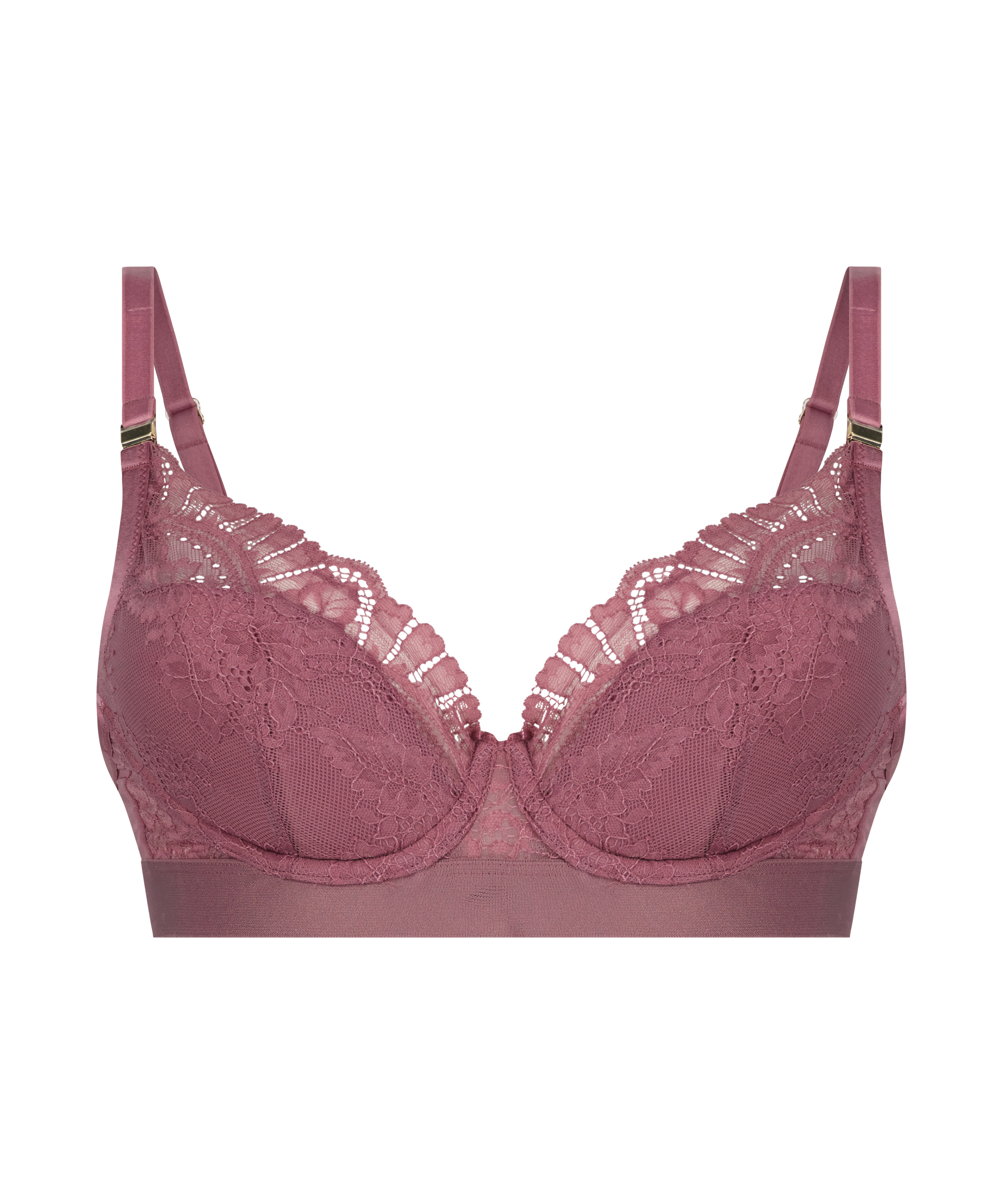 Soutien-gorge d'allaitement rembourré à armatures Adelaide, Violet, main