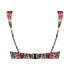Haut de bikini push-up Animalia Rose, Marron