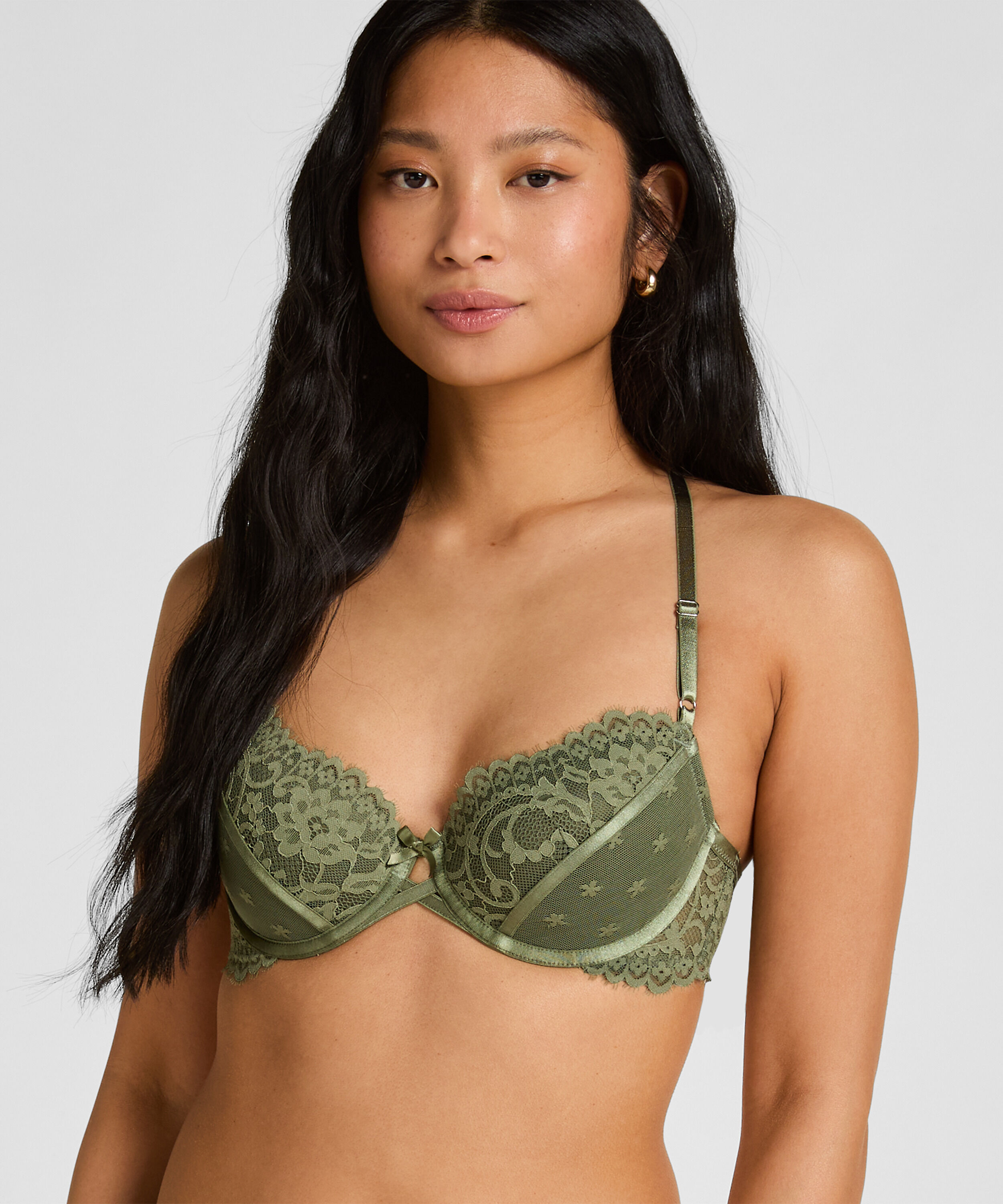 Soutien-Gorge Armatures Rembourré Valora, Vert Soutien-Gorge Armatures Rembourré Valora, Vert