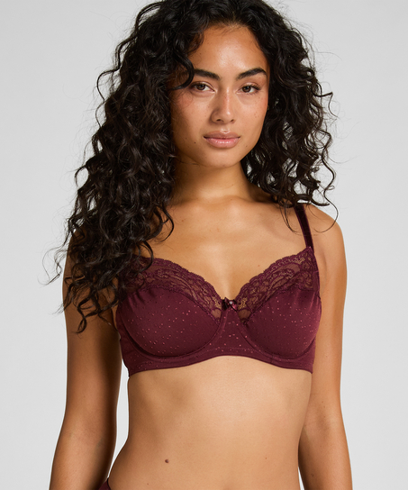 Soutien-gorge à armatures non-préformé Sophie, Rouge