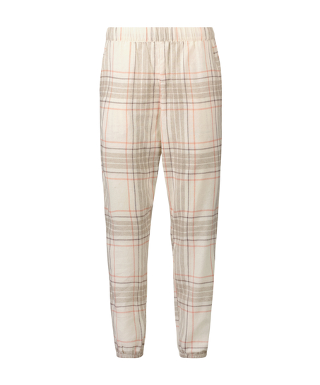 Tall Pantalon de pyjama Twill Check, Gris