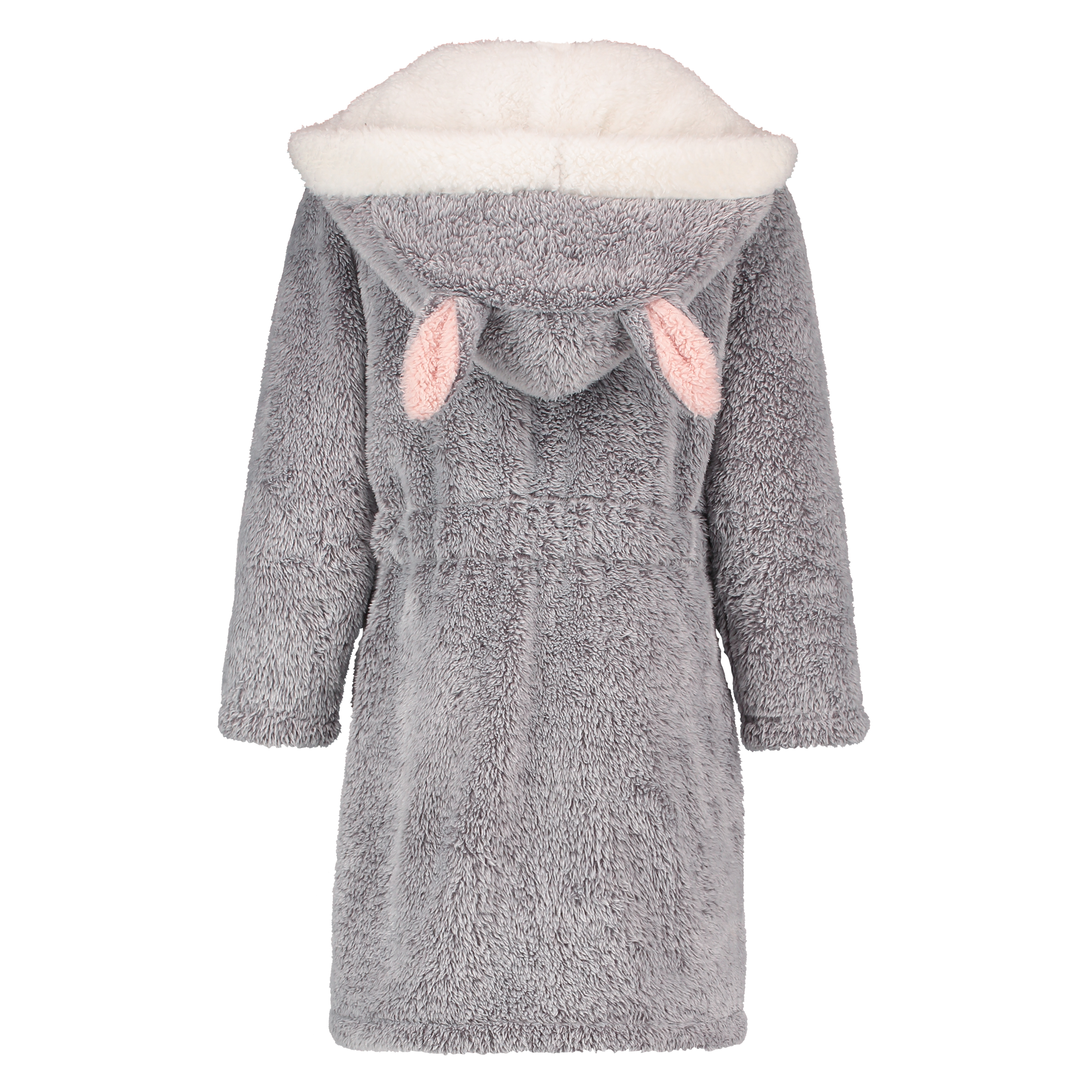 Badjas Fleece Enfant, Gris, main