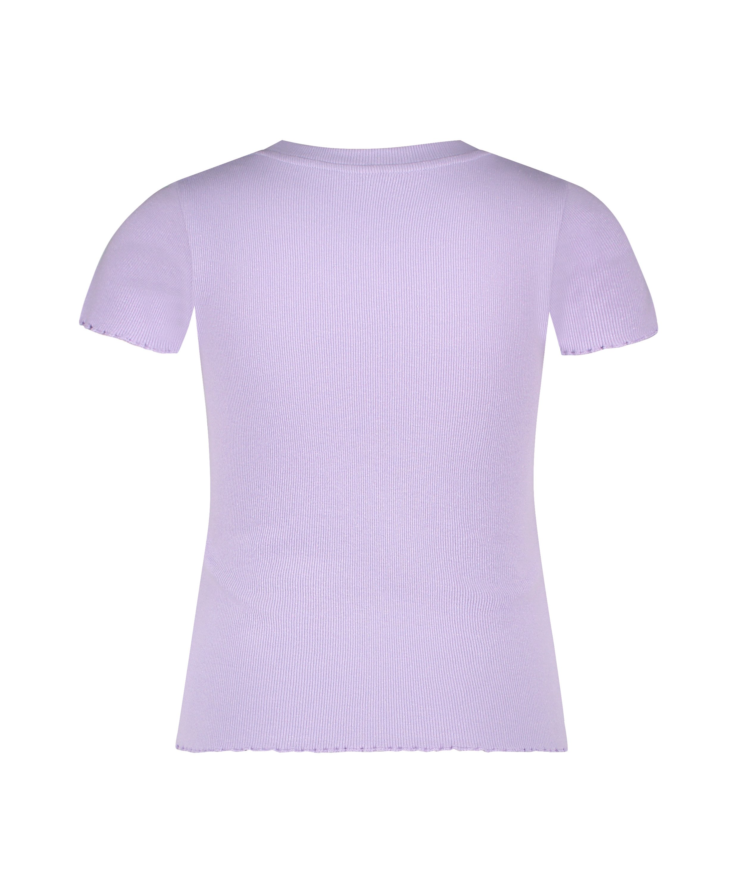 Chemise &agrave; manches courtes en coton, Violet, main