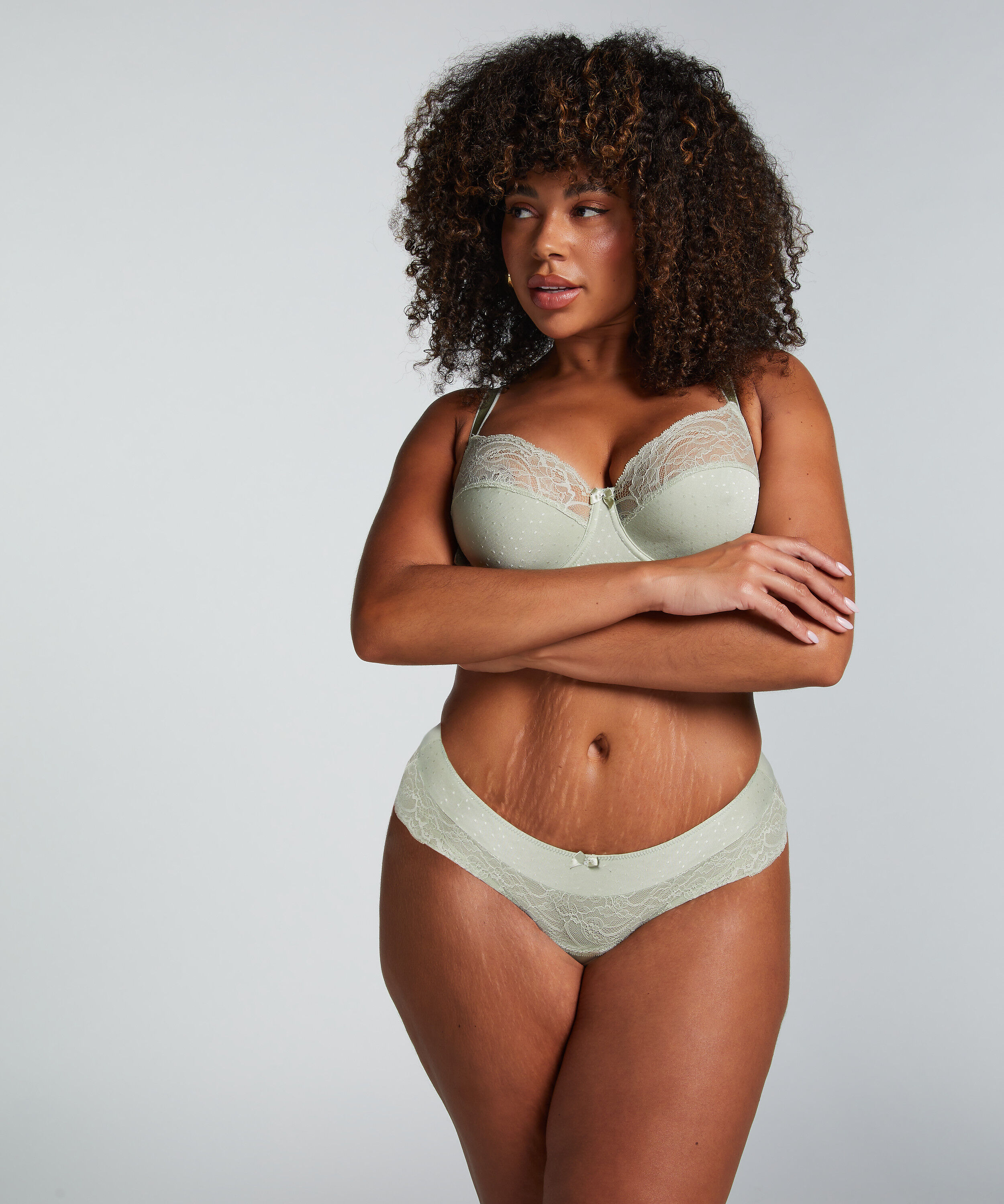 Boxer string Sophie, Vert